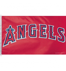 2Pcs Los Angeles Angels of Anaheim Large 3x5 Flag single sided-indoor