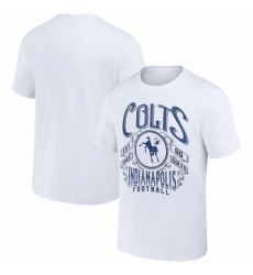 Men's Indianapolis Colts White X Darius Rucker Collection Vintage Football T Shirt