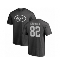 Football New York Jets #82 Jamison Crowder Ash One Color T-Shirt