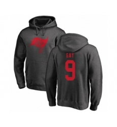 Football Tampa Bay Buccaneers #9 Matt Gay Ash One Color Pullover Hoodie