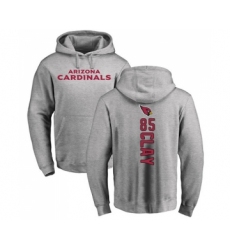 Football Arizona Cardinals #85 Charles Clay Ash Backer Pullover Hoodie