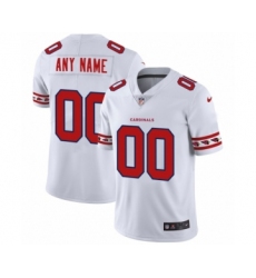 Men's Arizona Cardinals Customized White Team Logo Cool Edition Jersey