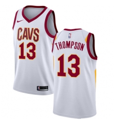 Youth Nike Cleveland Cavaliers #13 Tristan Thompson Authentic White Home NBA Jersey - Association Edition