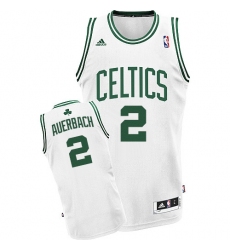 Women's Adidas Boston Celtics #2 Red Auerbach Swingman White Home NBA Jersey