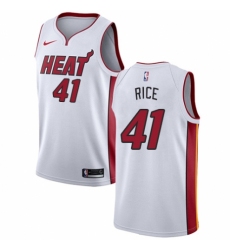 Women's Nike Miami Heat #41 Glen Rice Authentic NBA Jersey - Association Edition
