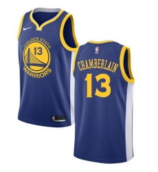 Men's Nike Golden State Warriors #13 Wilt Chamberlain Swingman Royal Blue Road NBA Jersey - Icon Edition