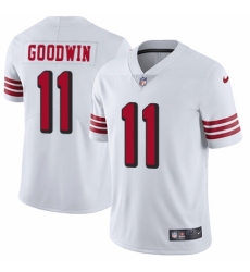 Youth Nike San Francisco 49ers #11 Marquise Goodwin Limited White Rush Vapor Untouchable NFL Jersey