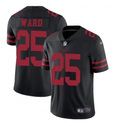 Men's Nike San Francisco 49ers #25 Jimmie Ward Black Vapor Untouchable Limited Player NFL Jersey