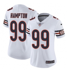 Women's Nike Chicago Bears #99 Dan Hampton White Vapor Untouchable Limited Player NFL Jersey
