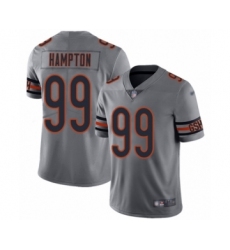 Youth Chicago Bears #99 Dan Hampton Limited Silver Inverted Legend Football Jersey