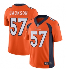 Youth Nike Denver Broncos #57 Tom Jackson Orange Team Color Vapor Untouchable Limited Player NFL Jersey