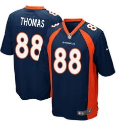 Men's Nike Denver Broncos #88 Demaryius Thomas Game Navy Blue Alternate NFL Jersey