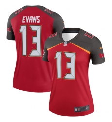 Women's Tampa Bay Buccaneers #13 Mike Evans Nike Red Legend Jersey Women's Tampa Bay Buccaneers #13 Mike Evans Nike Red Legend Jersey