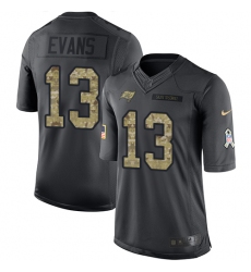 Youth Nike Tampa Bay Buccaneers #13 Mike Evans Limited Black 2016 Salute to Service NFL Jersey Youth Nike Tampa Bay Buccaneers #13 Mike Evans Limited Black 2016 Salute to Service NFL Jersey