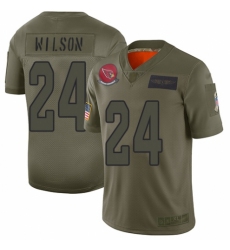 Youth Arizona Cardinals #24 Adrian Wilson Limited Camo 2019 Salute to Service Football Jersey