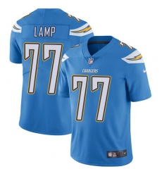 Youth Nike Los Angeles Chargers #77 Forrest Lamp Elite Electric Blue Alternate NFL Jersey