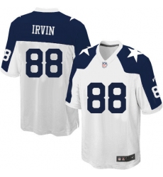 Youth Nike Dallas Cowboys #88 Michael Irvin Limited White Throwback Alternate NFL Jersey