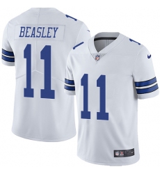Youth Nike Dallas Cowboys #11 Cole Beasley White Vapor Untouchable Limited Player NFL Jersey