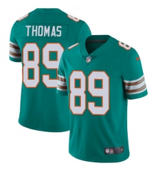Youth Nike Miami Dolphins #89 Julius Thomas Elite Aqua Green Alternate NFL Jersey