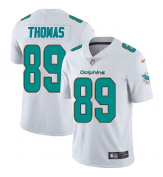 Youth Nike Miami Dolphins #89 Julius Thomas White Vapor Untouchable Limited Player NFL Jersey