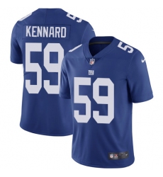 Men's Nike New York Giants #59 Devon Kennard Royal Blue Team Color Vapor Untouchable Limited Player NFL Jersey