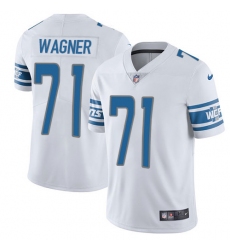 Youth Nike Detroit Lions #71 Ricky Wagner Limited White Vapor Untouchable NFL Jersey