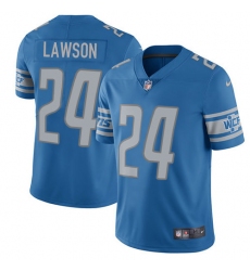 Men's Nike Detroit Lions #24 Nevin Lawson Limited Light Blue Team Color Vapor Untouchable NFL Jersey