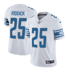 Men's Nike Detroit Lions #25 Theo Riddick Elite White NFL Jersey