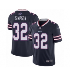 Youth Buffalo Bills #32 O. J. Simpson Limited Navy Blue Inverted Legend Football Jersey