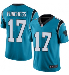 Youth Nike Carolina Panthers #17 Devin Funchess Blue Alternate Vapor Untouchable Limited Player NFL Jersey