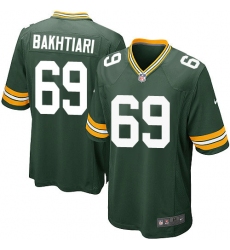 Men's Nike Green Bay Packers #69 David Bakhtiari Game Green Team Color NFL Jersey