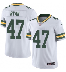Youth Nike Green Bay Packers #47 Jake Ryan White Vapor Untouchable Limited Player NFL Jersey