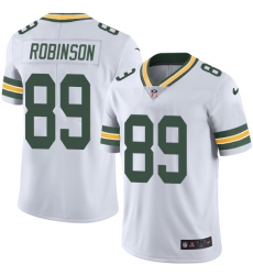 Youth Nike Green Bay Packers #89 Dave Robinson White Vapor Untouchable Limited Player NFL Jersey