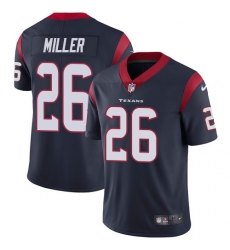 Youth Nike Houston Texans #26 Lamar Miller Elite Navy Blue Team Color NFL Jersey