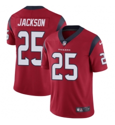 Youth Nike Houston Texans #25 Kareem Jackson Limited Red Alternate Vapor Untouchable NFL Jersey