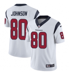 Youth Nike Houston Texans #80 Andre Johnson Limited White Vapor Untouchable NFL Jersey