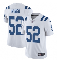 Youth Nike Indianapolis Colts #52 Barkevious Mingo White Vapor Untouchable Limited Player NFL Jersey