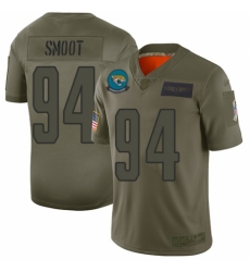 Youth Jacksonville Jaguars #94 Dawuane Smoot Limited Camo 2019 Salute to Service Football Jersey