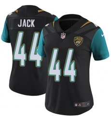 Women's Nike Jacksonville Jaguars #44 Myles Jack Elite Black Alternate NFL Jersey