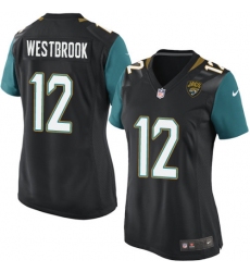 Women's Nike Jacksonville Jaguars #12 Dede Westbrook Game Black Alternate NFL Jersey