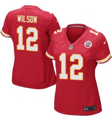 Women's Nike Kansas City Chiefs #12 Albert Wilson Game Red Team Color NFL Jersey